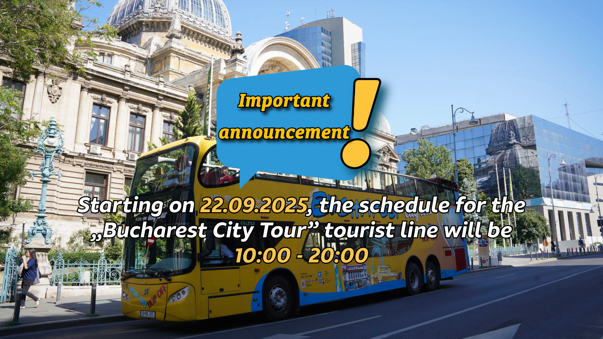 Bucharest City Tour Program