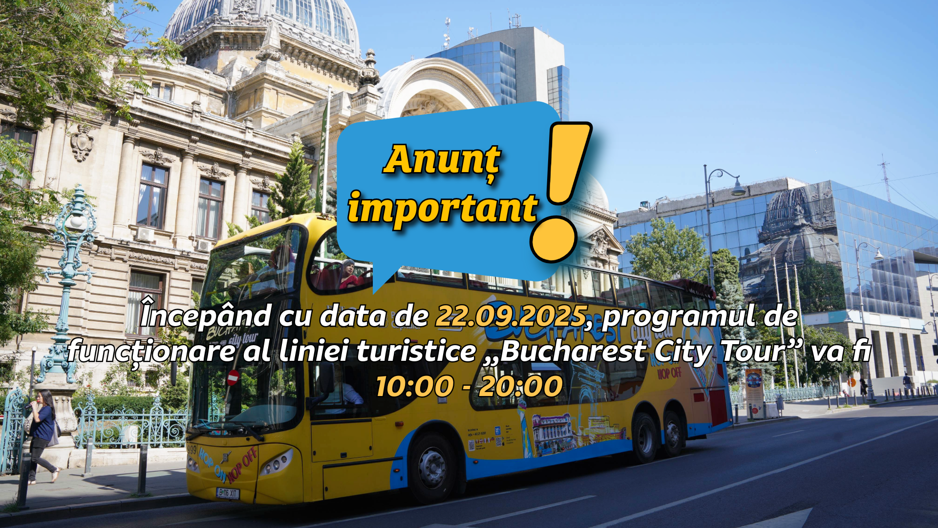 Bucharest City Tour Program